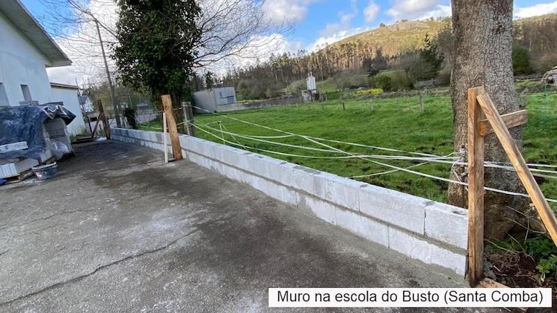 Muro na escola do Busto1 1