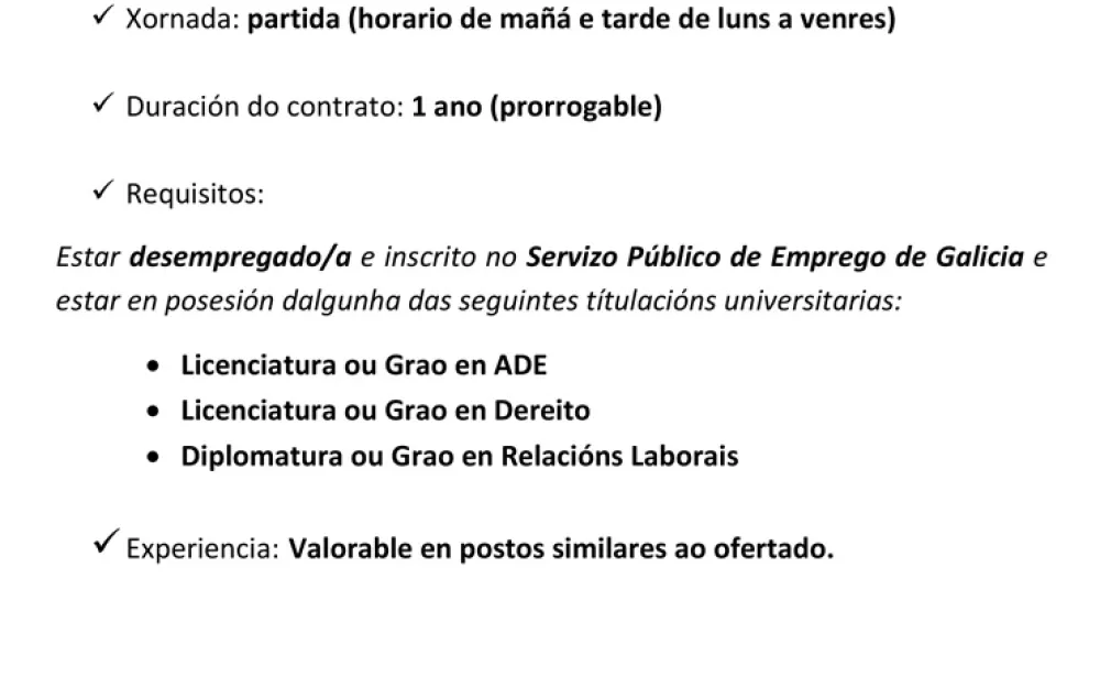 Oferta asesoria