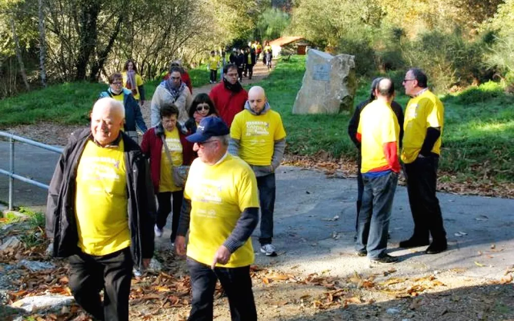 Camiñata e concurso contra a violencia de xénero 2013