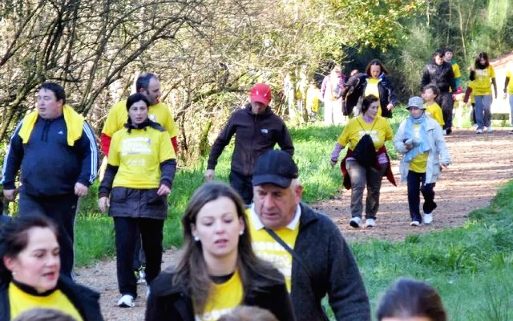 Camiñata e concurso contra a violencia de xénero 2013