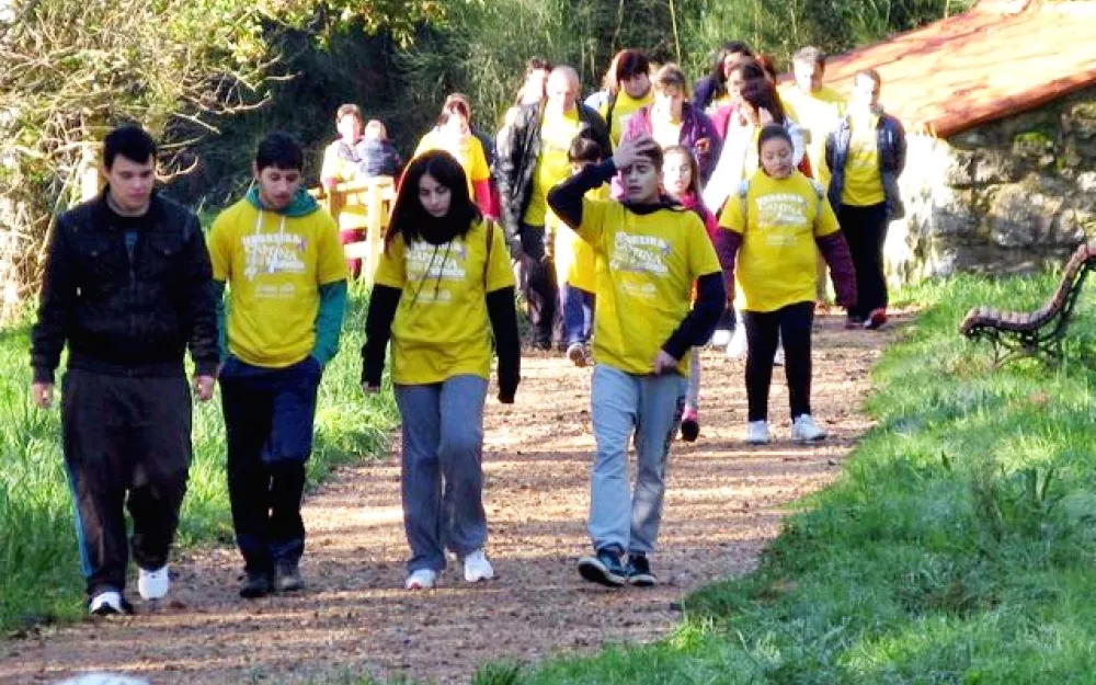 Camiñata e concurso contra a violencia de xénero 2013