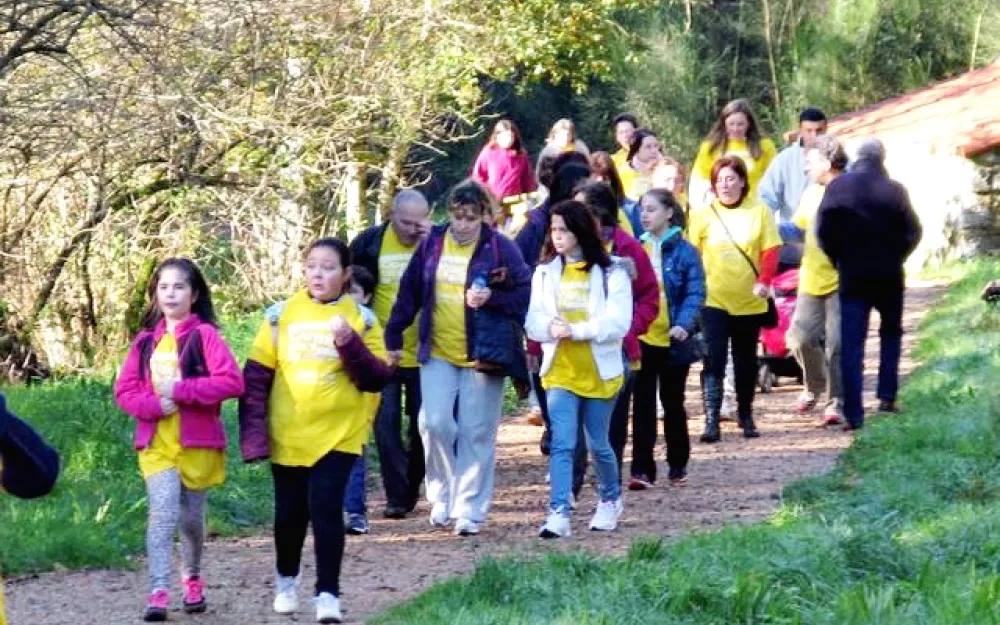 Camiñata e concurso contra a violencia de xénero 2013