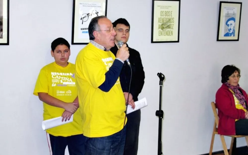 Camiñata e concurso contra a violencia de xénero 2013