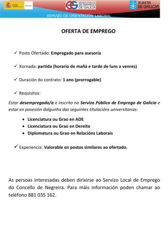 Oferta asesoria
